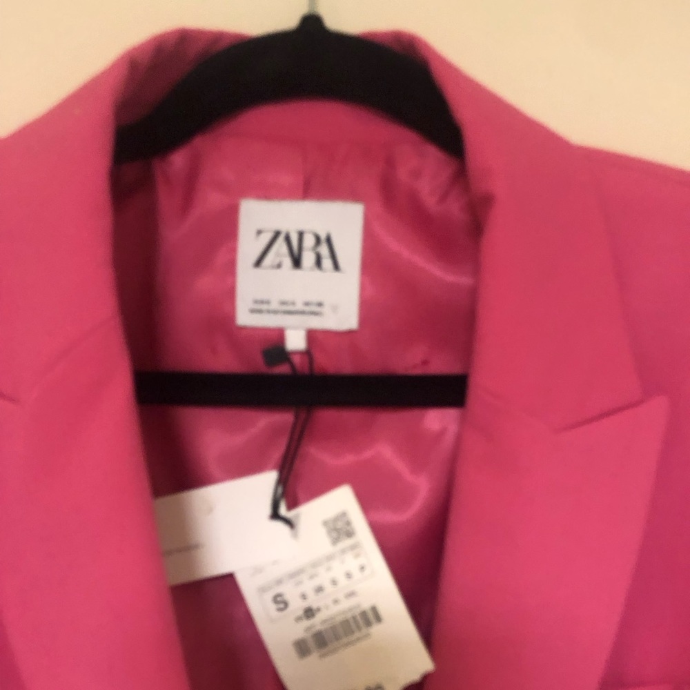 Zara - Boyfriend blazer - Pink Size Small - brand new with tags -